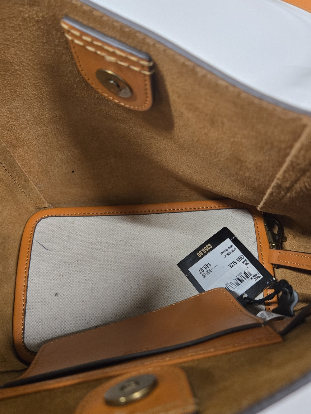 Nwt Frye Messenger‎ Crossbody Leather Bag - Picture 9 of 15